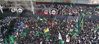 الآن .. انطلاق مراسم عزاء ركضة طويريج في كربلاء المقدسة .