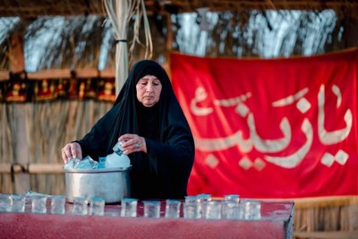 صورية لمسيرة العشق نحو سيد الشهداء