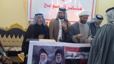 تجمع عشائري في ذي قار لدعم إيران ولبنان وتلبية نداء المرجعية