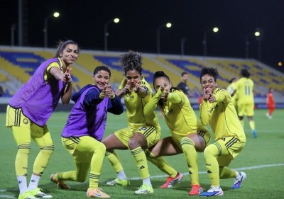 كريستيانو رونالدو يدعم سيدات النصر