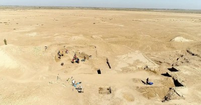 ذي قار: انتهاء أعمال التنقيب والمسح للبعثة الروسية في موقع الدحيلة ومغادرتها العراق