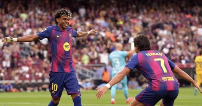 برشلونة يسحق إسبانيول برباعية في الليجا