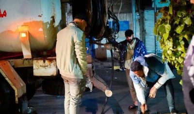 ذي قار تستنفر 21 فريقا ميدانيا لتصريف مياه الأمطار في عموم المحافظة