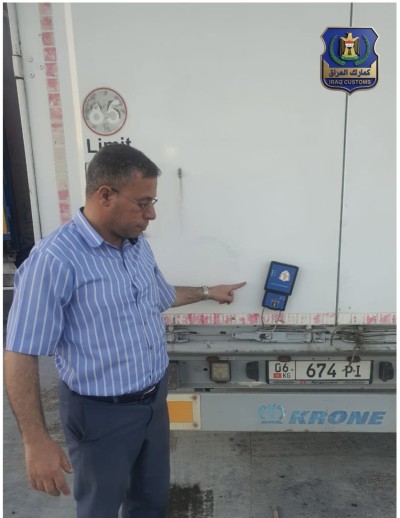 الجمارك تطبق نظام التير بجمرك زرباطية وتسهّل عبور شحنة ترانزيت من أوزبكستان للسعودية