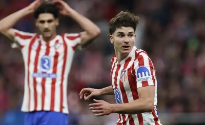 خوليان ألفاريز يتفوق على ميسي في دوري أبطال أوروبا