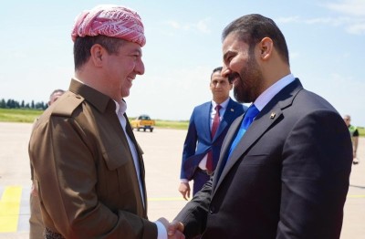 رئيس الوزراء المكلف يصل الى كردستان يرافقه وفد من الإطار التنسيقي