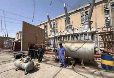 وزارة الكهرباء تواصل برنامجها لصيانة الوحدات التوليدية في محطة الناصرية البخارية