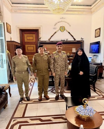 النائبة علا الناشي تعلن حسم ملف مقاطعة الصخرية لمنتسبي الدفاع في ذي قار وبدء أعمال المسح غدا