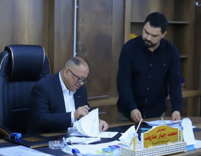 مدير بلدية الناصرية يعلن تصفير معاملات التمليك وإنجاز جميع الكتب والأقراص