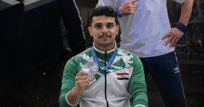 العراق يحصد فضية بطولة ساتلايت الدولية للمبارزة البارالمبية