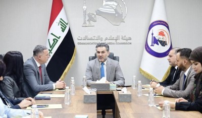 أبو كلل يناقش مع زين العراق اعتماد تقنيات الذكاء الاصطناعي
