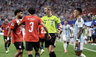 تحرك مصري عاجل ضد حكم مباراة الأرجنتين