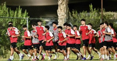 منتخب الشباب يباشر أولى وحداته التدريبية في البصرة