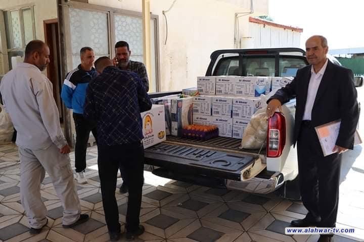 جامعة ذي قار توزيع سلات غذائية على طلبة الجامعة