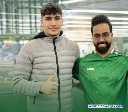 محترف شالكه الألماني يصل بغداد للالتحاق بتدريبات منتخب الشباب
