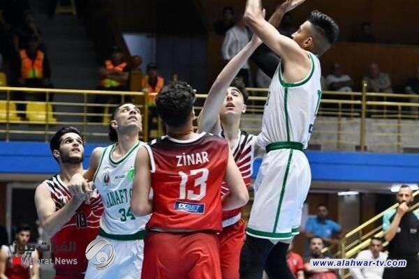 النفط يهزم زاخو ويقترب من نهائي دوري السلة