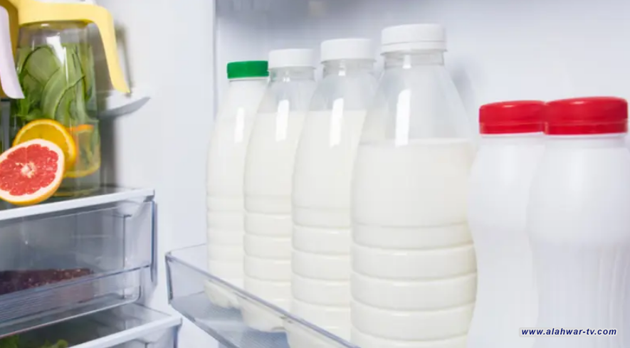 خزن الحليب في باب الثلاجة "خطأ فادح"!