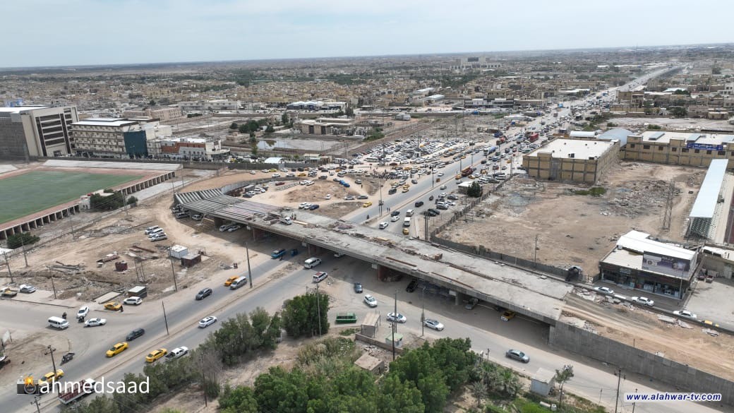 محافظ ذي قار يتفقد ميدانيًا مراحل متقدمة من مشروع مجسر إبراهيم الخلي