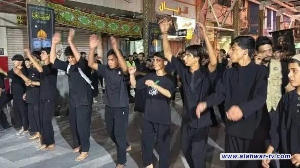 المواكب الحسينية تُحيي ليالي عاشوراء في ساحة الحبوبي وسط حضور جماهيري واسع