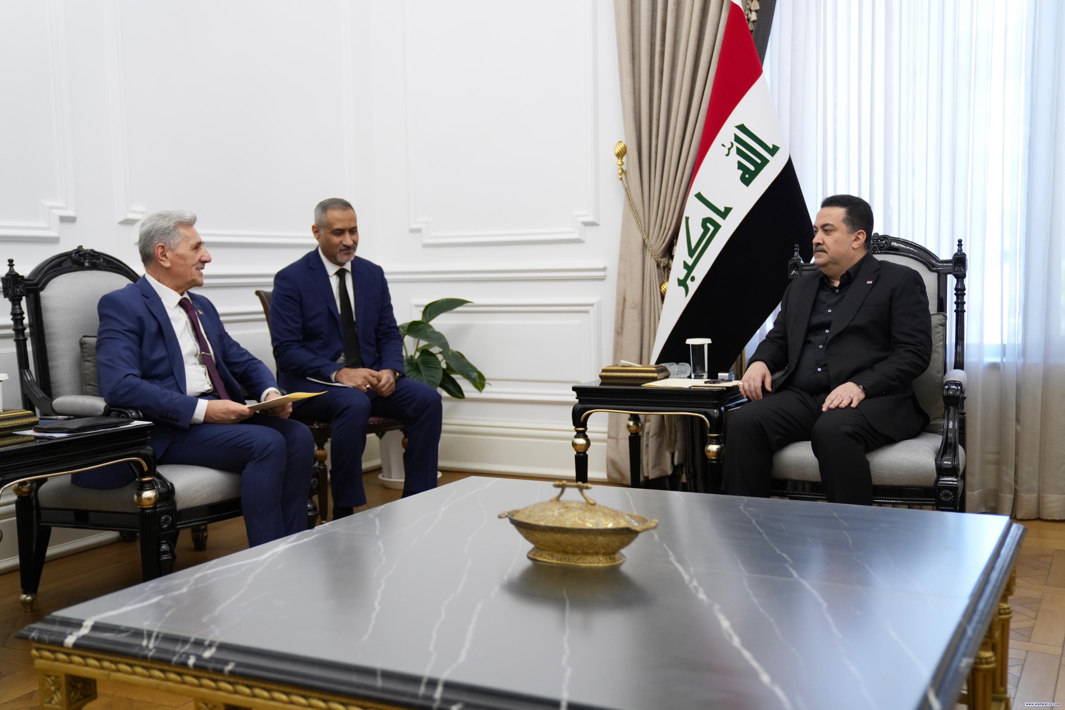 رئيس مجلس الوزراء السيد محمد شياع السوداني يتلقى دعوة رسمية لزيارة صربيا