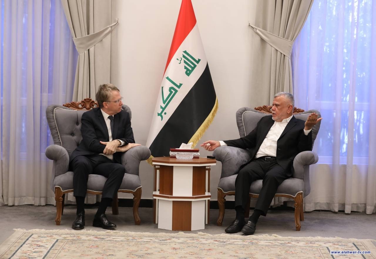 العامري يؤكد للسفير الفرنسي ضرورة خروج قوات التحالف الدولي من العراق