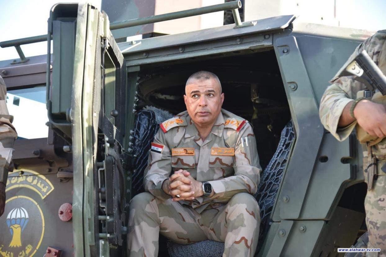 قوة عسكرية كبيرة  تشتبك مع المدعو سيد جعفر  في الخميسية