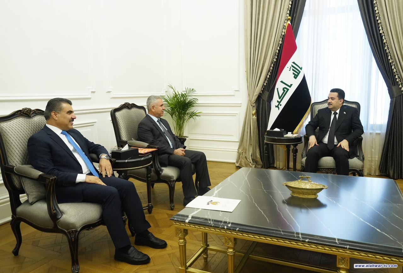 رئيس مجلس الوزراء السيد محمد شياع السوداني يستقبل وزير التجارة والصناعة في حكومة إقليم كردستان العراق