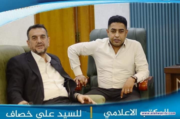 نائب رئيس اللجنة الأمنية في مجلس ذي قار  يلتقي مدير مكافحة ارهاب ذي قار