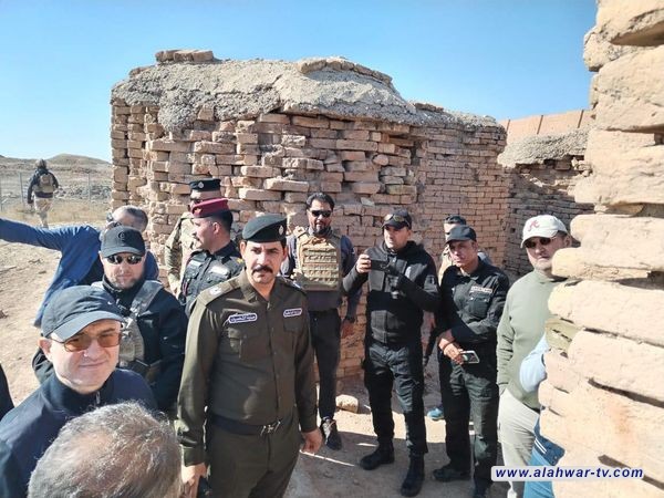 شرطة حماية شخصيات ذي قار يوفر الحمايه لزيارة السفير الروسي .