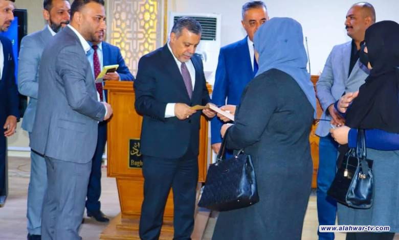 محافظ بغداد : صرف أكبر دفعة تعويضية خاصة بضحايا الارهاب.