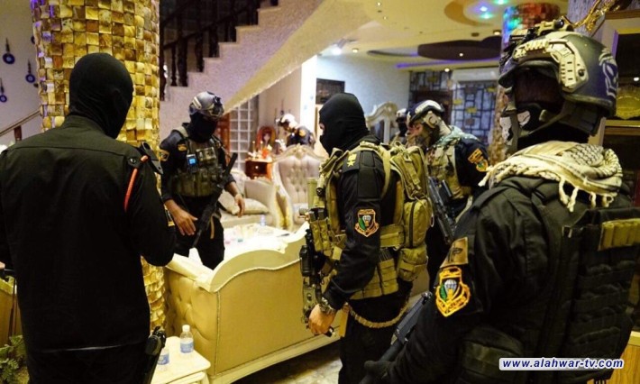 ضبط 4 محال للروليت والخمور في بغداد واعتقال من فيها