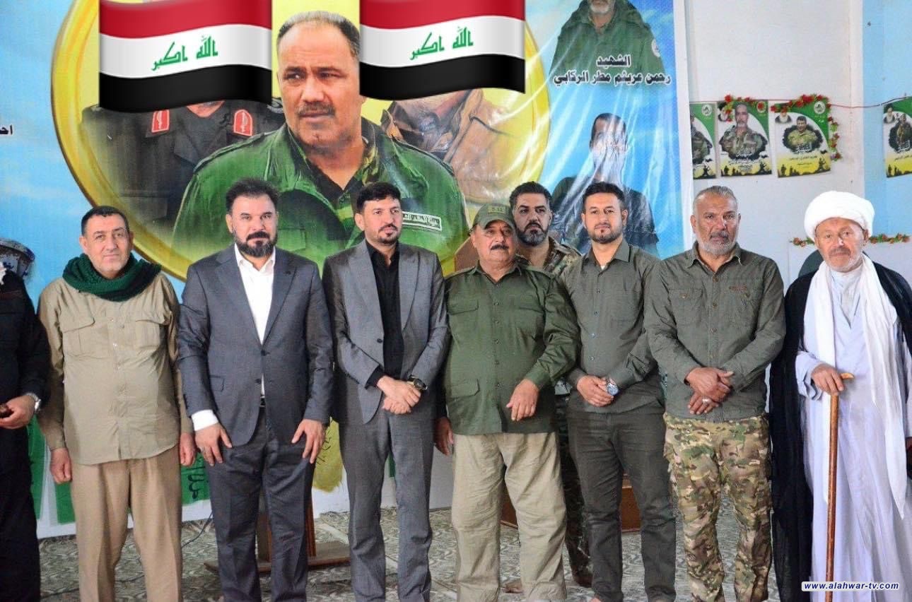 السهلاني يزور قطعات الحـ شــ د الشـ ـعـ بـي في صلاح الدين