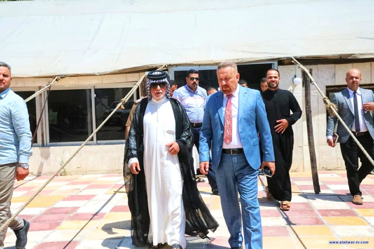 نائب محافظ ذي قار يزور عشائر قضاء الإصلاح