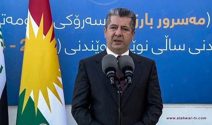 مسرور بارزاني: سأزور بغداد لحل مشاكلنا سلمياً
