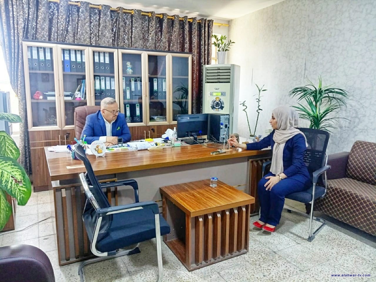 العتابي يتفقد مديرية تخطيط ذي قار ويطلع على سير العمل فيها.