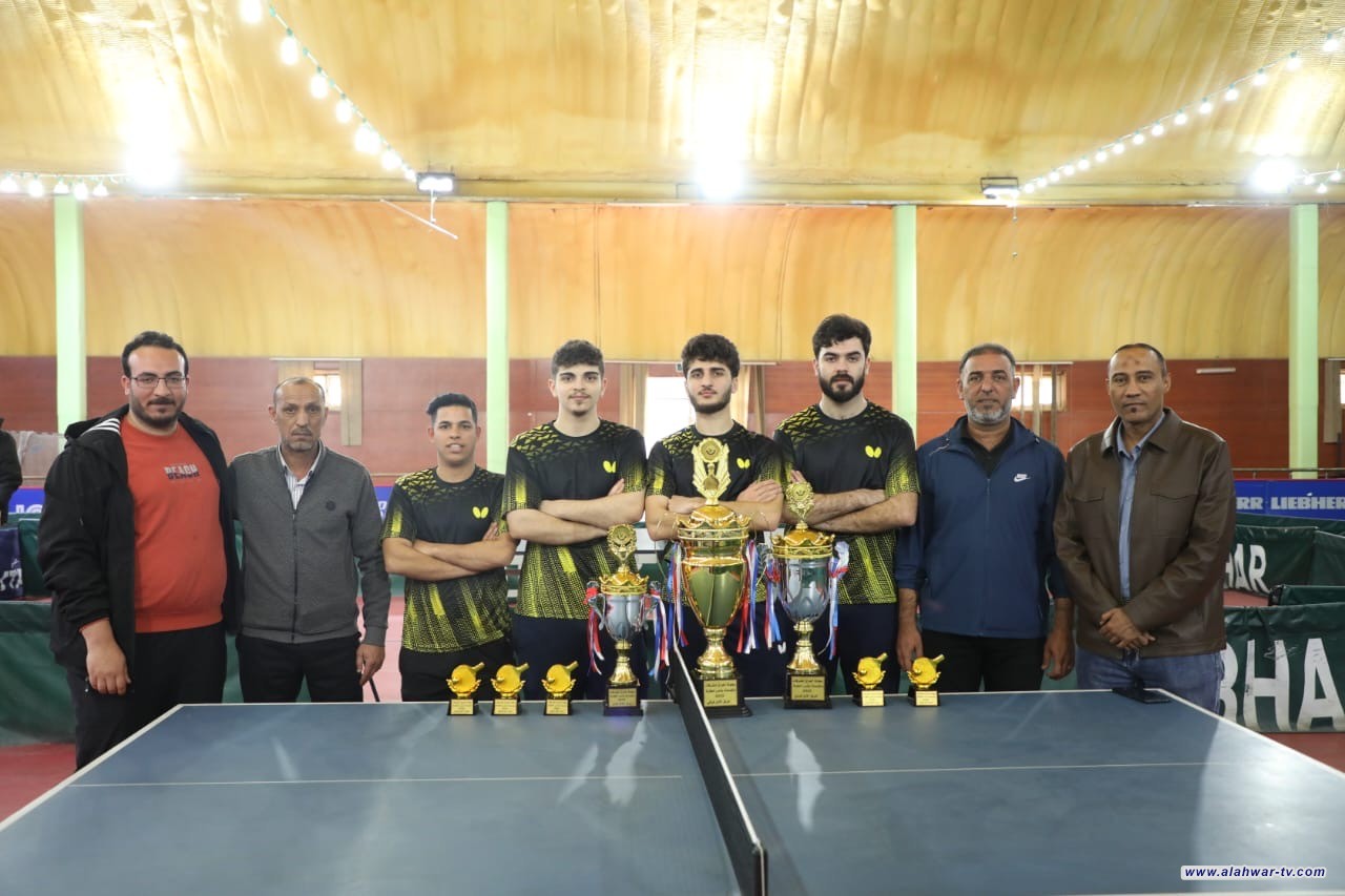 نفط ذي قار يتوج بطلاً لتنس الطاولة للشركات العراقية للمرة الرابعة على التوالي .