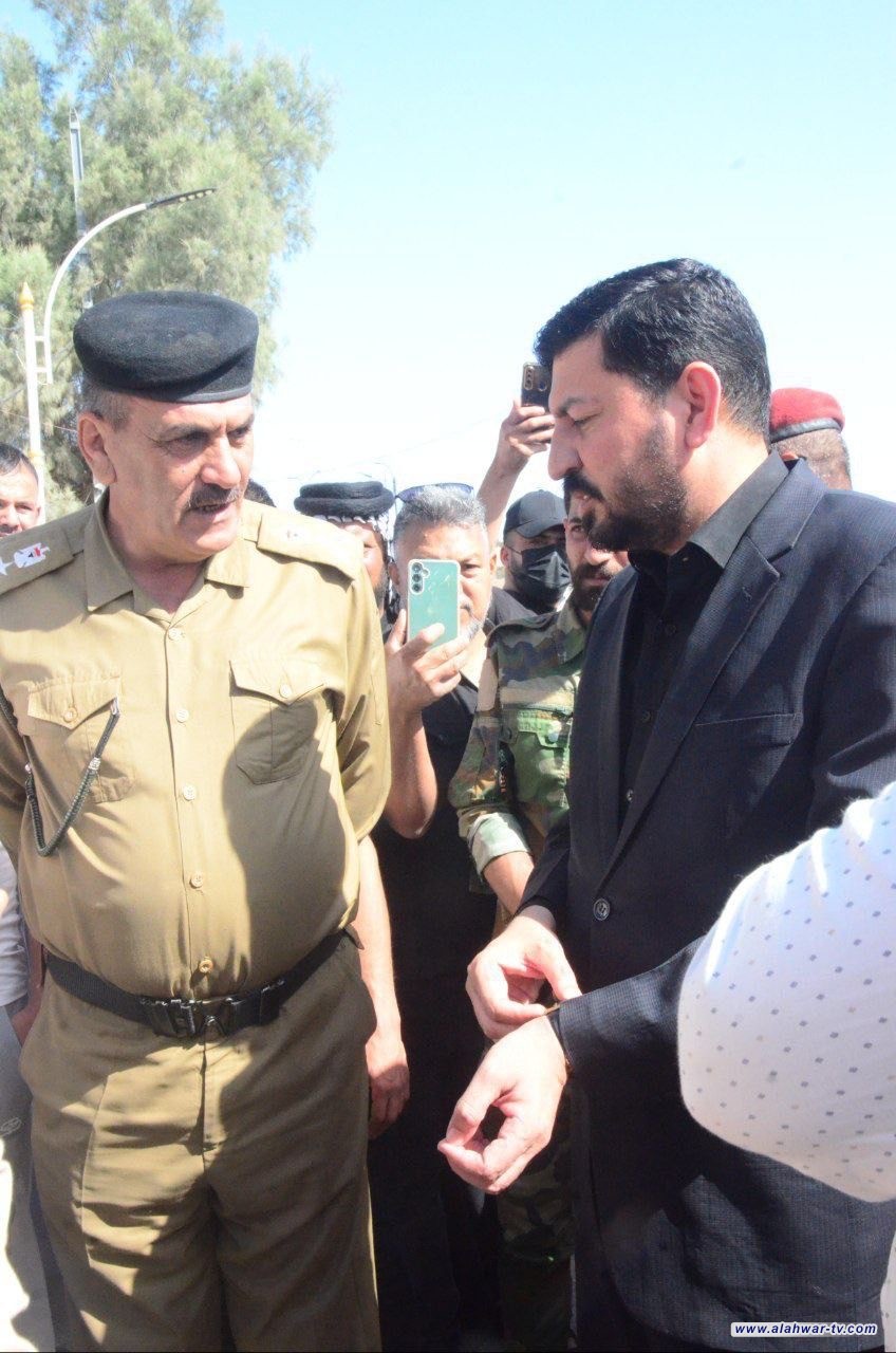 الخفاجي يلتقي بمجاهدي الحـ ـشـ ــ ـد  الشـ ــعـ بــي ويستحصل موافقة السيد محافظ ذي قار لانهاء مشكلة توزيع قطع الاراضي في الغراف