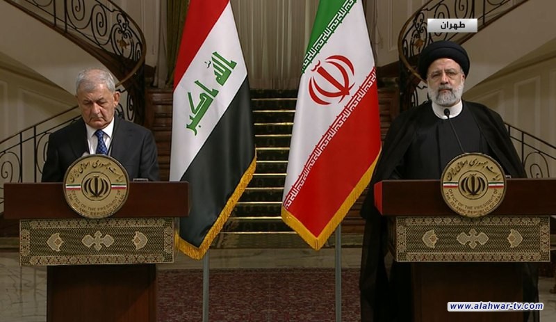 الرئيس الایرانی : زعزعة أمن العراقي تعني زعزعة أمن ايران  ومذكرة التفاهم المبرمة مهمة