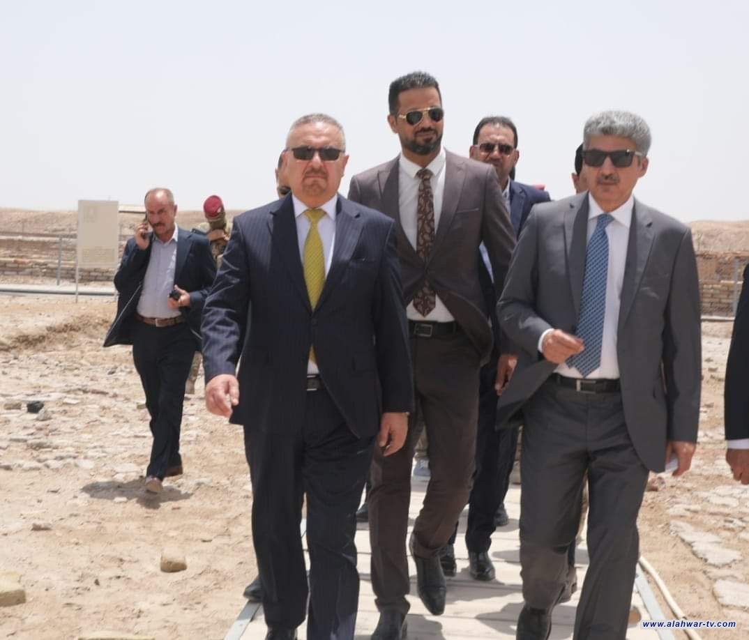 نائب محافظ ذي قار يستقبل مستشار رئيس الوزراء لشؤون السياحة والاثار.