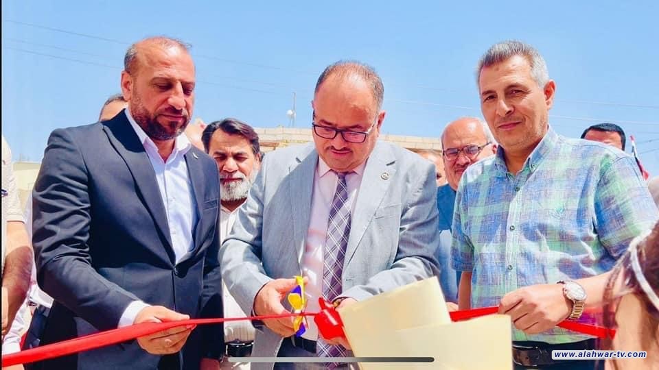 المدير العام يفتتح مدرسة العراق الابتدائية