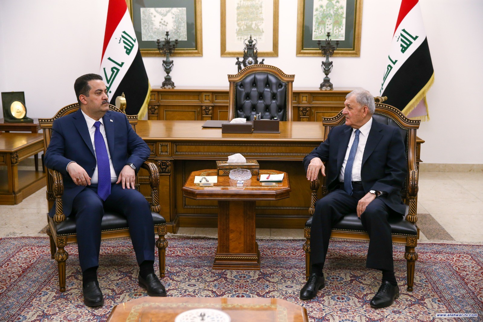 رئيس الجمهورية يستقبل رئيس مجلس الوزراء