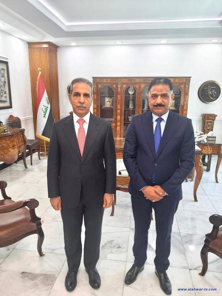 رئيس هيأة التصنيع الحربي المهندس مصطفى عاتي يجري زيارة إلى مجلس القضاء الأعلى