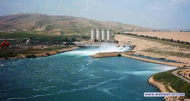 عودة توليد الكهرباء من سد الموصل لارتفاع منسوب المياه فيه
