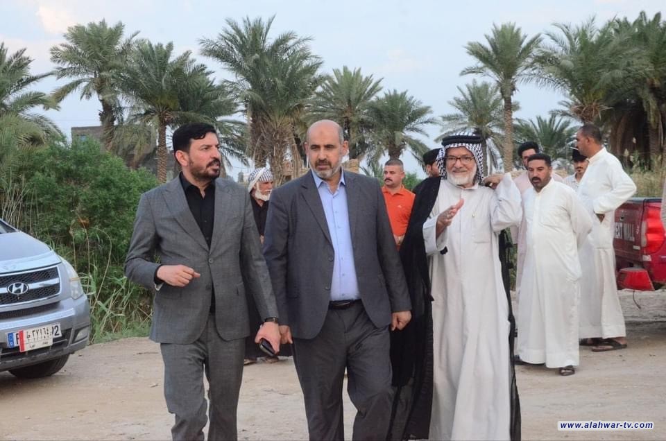 الخفاجي يجري جولة تفقدية في قضاء الغراف رافقهُ فيها معاون المحافظ الفني