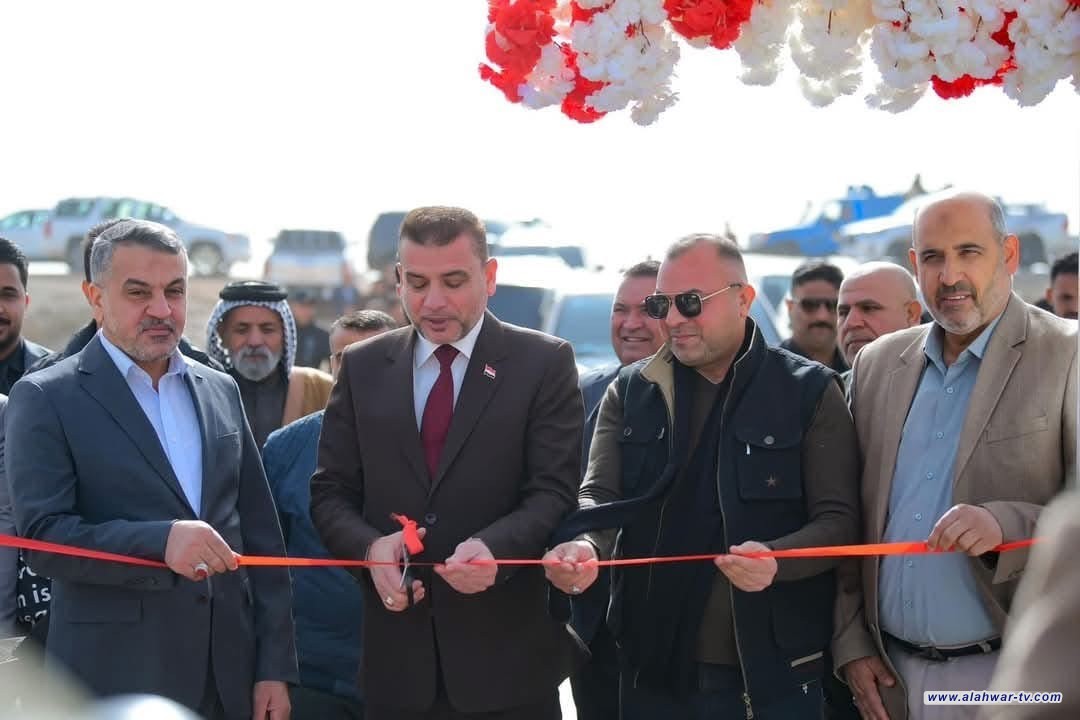 محافظ ذي قار يفتتح مشروع مجمع ماء السحاكي والهجول بقضاء الجبايش