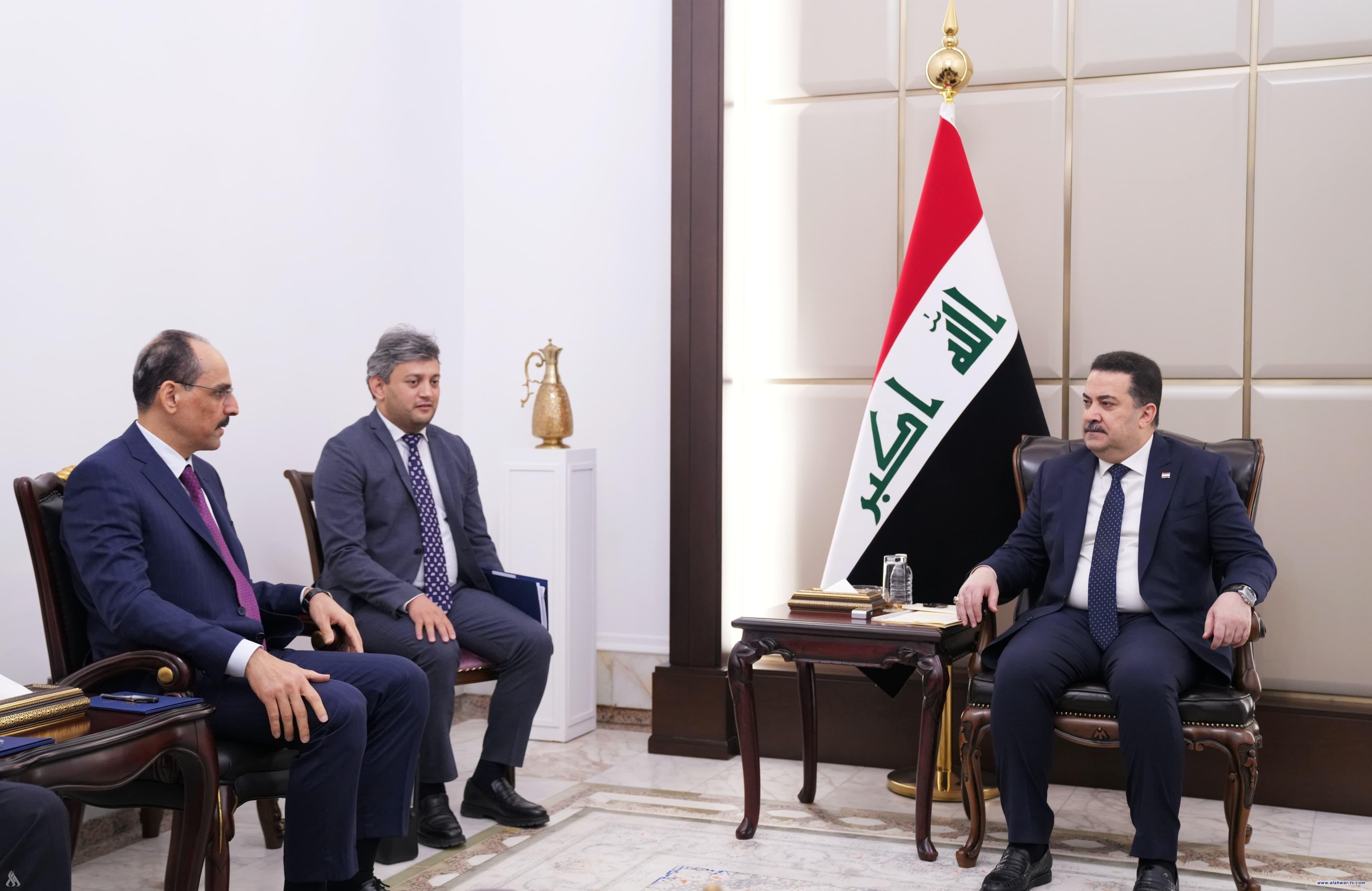 رئيس الوزراء يبحث مع رئيس جهاز المخابرات التركي الملفات الأمنية المشتركة