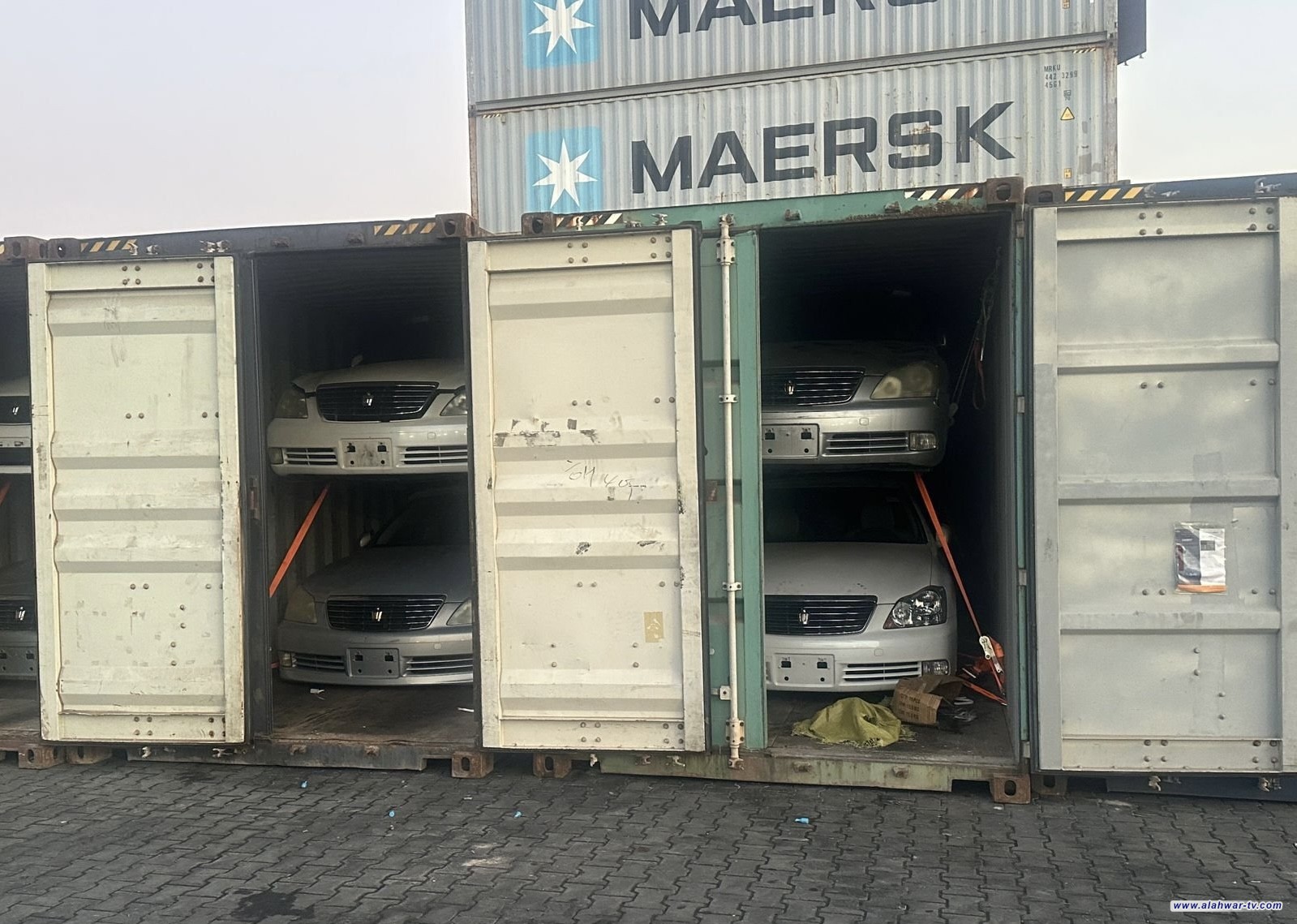 إحباط محاولة تهريب (27) عجلة دون الموديل في منفذ ميناء أم قصر الأوسط