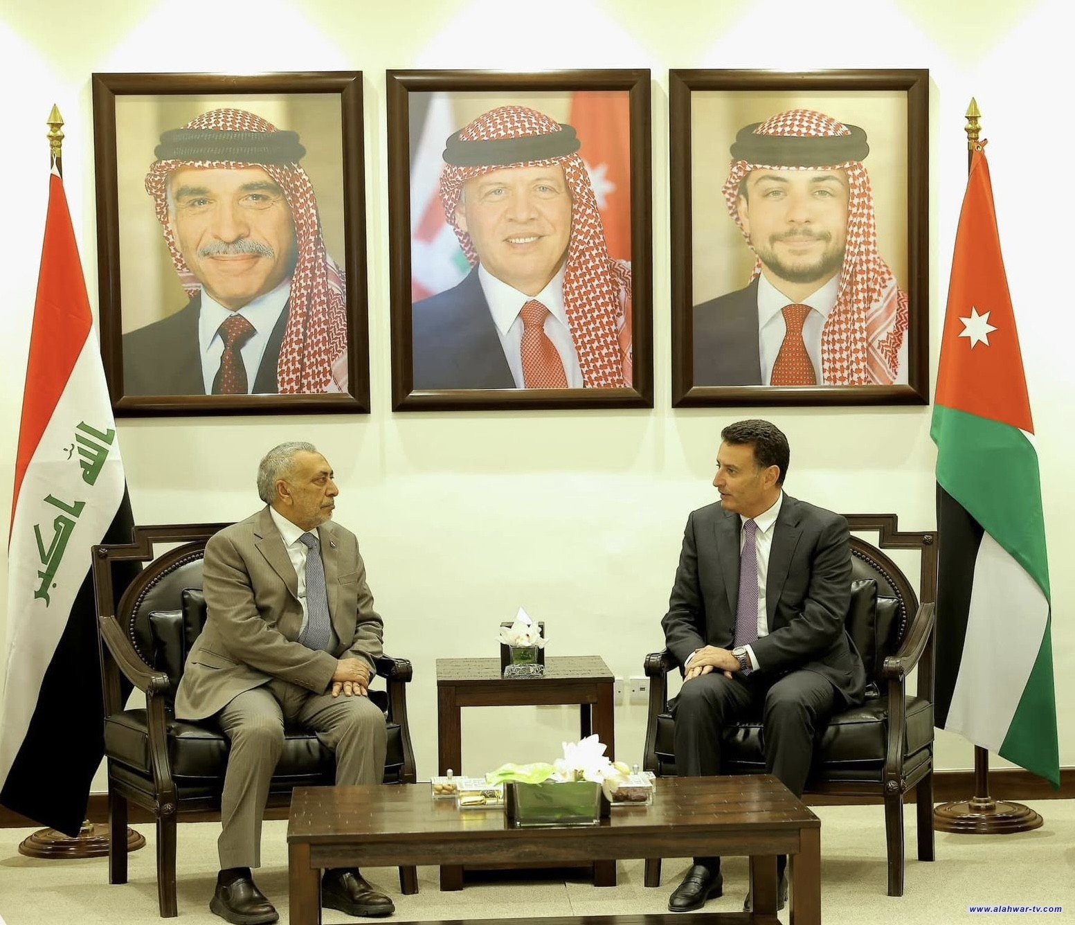 رئيس مجلس النواب ونظيره الأردني يبحثان العلاقات الثنائية وسبل تطويرها