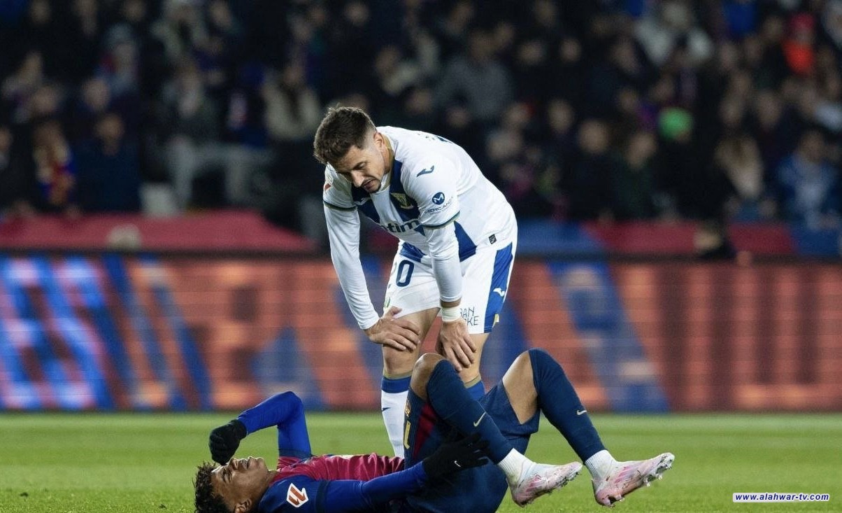 برشلونة يسقط أمام ليجانيس في الليجا