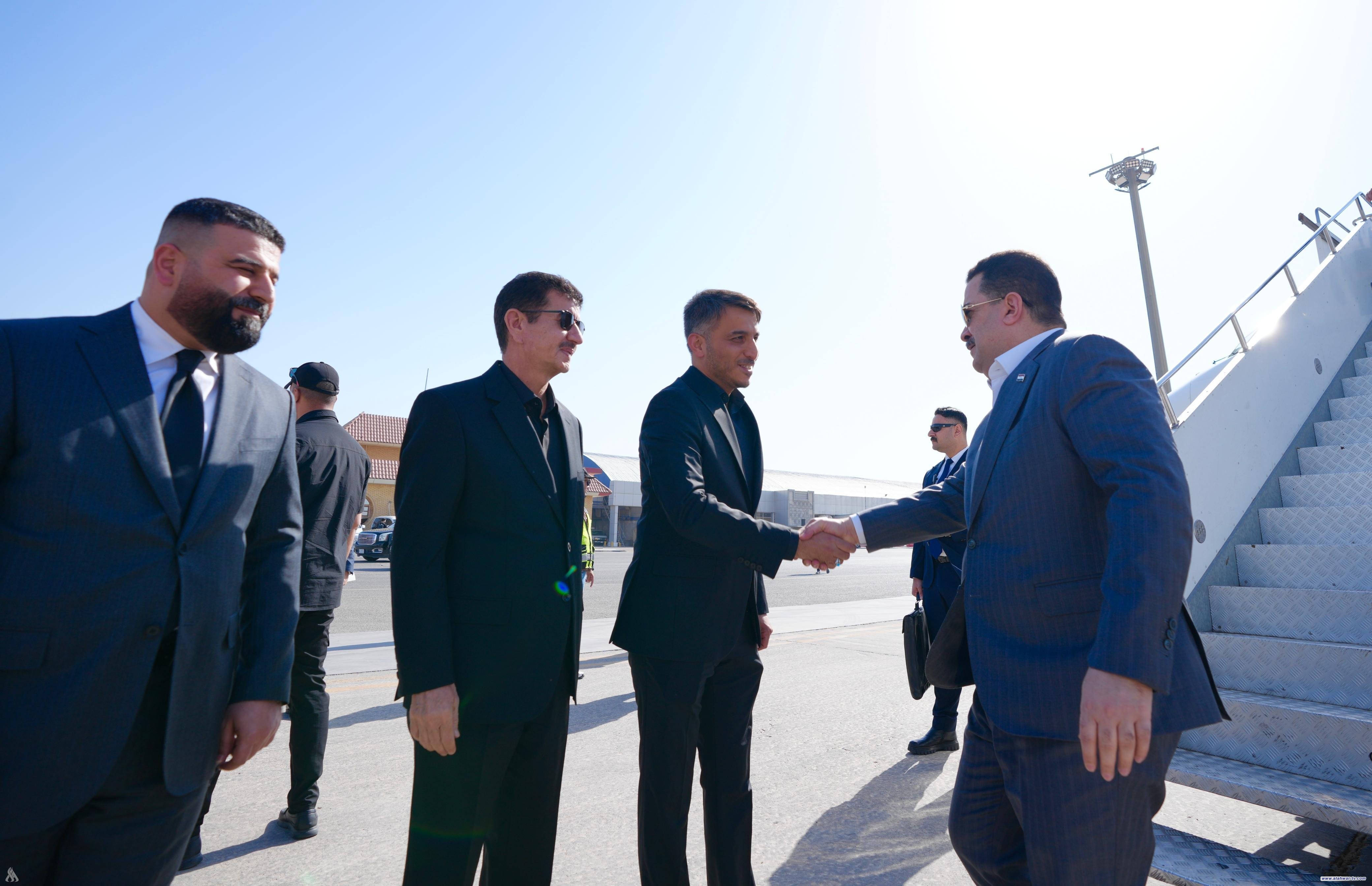 رئيس الوزراء يصل النجف الأشرف لافتتاح عدد من المشاريع الخدمية المهمة